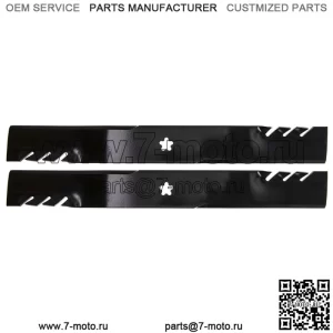 Oregon 96-370 22-7/8" Зубчатые лезвия G3 Gator В КОМПЛЕКТЕ из 2 дек Husqvarna Ariens 46"