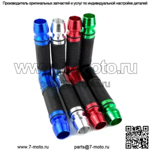 Трансграничные популярные аксессуары для мотоциклов, ручка, резиновая втулка, масленка для бокалов с ЧПУ, модифицированный набор ручек, набор ручек дроссельной заслонки, 22 мм