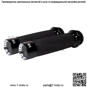 Изготовленные на заказ ручки Khrome Werks Turbine для Harley