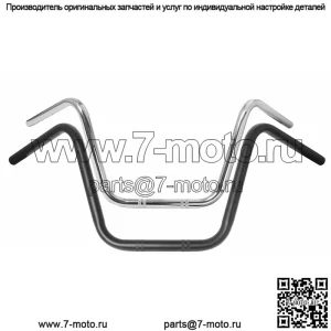 Модифицированный руль для мотоцикла, ретро-руль Harley, 22 мм, 25 мм, ручка направления, высокий руль Prince, руль