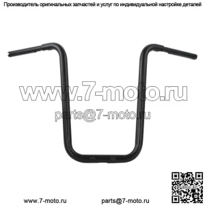 Руль с высотой подъема 1 1/4 дюйма, подходит для Harley Softail Slim FLSL Street Bob FXBB (для: Harley-Davidson)
