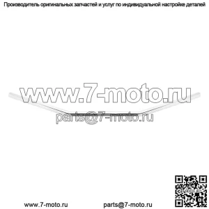 1-дюймовый руль, изготовленный на заказ, подходит для Harley Softail Fatboy Sportster XL883 XL1200 (для: Harley-Davidson)