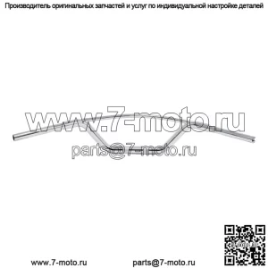 1-дюймовый руль Fat Hollywood Ape, подходящий для Harley Heritage Classic Dyna Street Bob (для: Harley-Davidson)