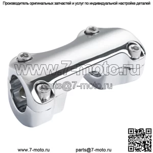 Верхний зажим стойки руля 1,25 дюйма подходит для Harley Road King Glide 1988-2023 22 21 (для: Harley-Davidson)