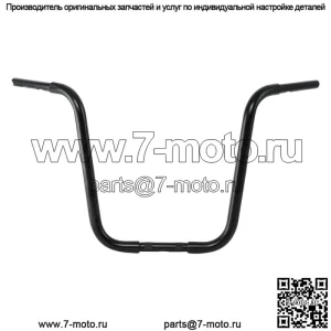 Вешалка Ape 1,25 дюйма, руль с подъемом 18 дюймов, подходит для Harley Sportster XL 883 Chopper (для: Harley-Davidson)