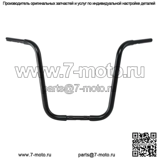 Вешалка Ape 1,25 дюйма, руль с подъемом 18 дюймов, подходит для Harley Sportster XL 883 Chopper (для: Harley-Davidson)