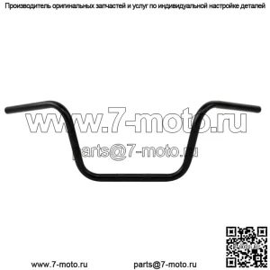 Вешалка Rise Ape 10 дюймов, руль 1 дюйм, подходит для Harley FLST FXST Sportster XL1200, черный (для Harley-Davidson)