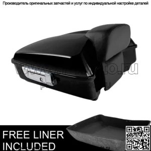 Накладка на спинку багажника 10,7 дюйма, подходит для Harley Tour Pak Street Glide 14-23 (для: Harley-Davidson)