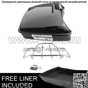 Верхняя стойка багажника 10,7 дюйма, подходит для Harley Tour Pak Road Glide 14-23 22 21 (для: Harley-Davidson)