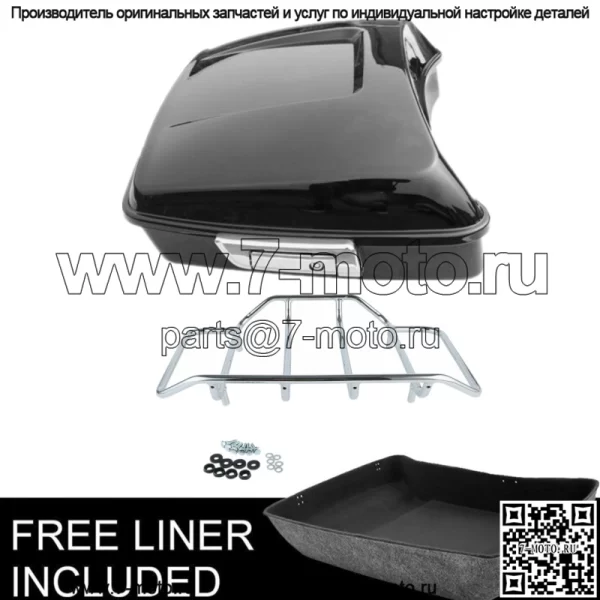 Верхняя стойка багажника 10,7 дюйма, подходит для Harley Tour Pak Road Glide 14-23 22 21 (для: Harley-Davidson)