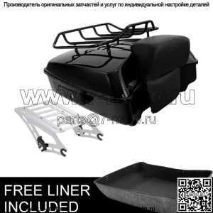 Крепление на стойку спинки багажника 10,7 дюйма подходит для Harley Tour Pak Road Glide 14-23 (для: Harley-Davidson)