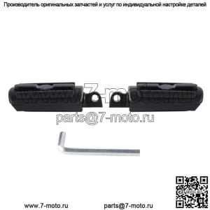 Подножки 10 мм с мужским креплением, подходят для Harley Touring Road King Street Glide (для: Harley-Davidson)