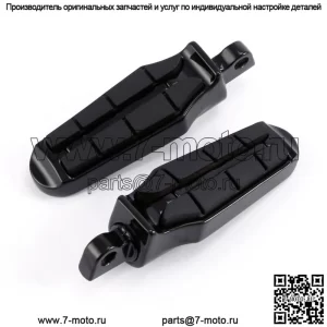 Подножки для ног с мужским креплением 10 мм, подходят для Harley Sportster XL 883 1200, черные (для: Harley-Davidson)