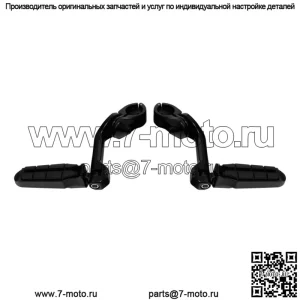 Длинные угловые подножки 1-1/4 дюйма, 32 мм, подходят для Harley Touring Road King