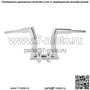 Подставка для руля Ape Hanger 12 дюймов, 2 дюйма, подходит для Harley Road King Softail Slim (для: Harley-Davidson)