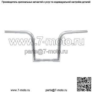 12-дюймовая вешалка Rise Ape, руль 1-1/4 дюйма, подходит для Harley Softail FLST FXST Sportster (для: Harley-Davidson)
