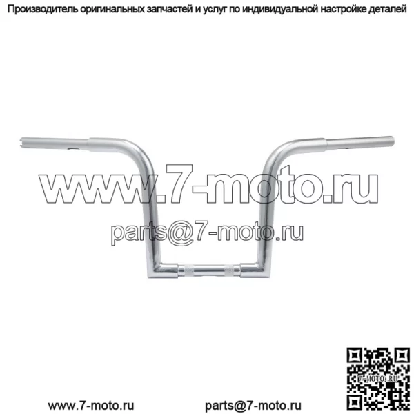 12-дюймовая вешалка Rise Ape, руль 1-1/4 дюйма, подходит для Harley Softail FLST FXST Sportster (для: Harley-Davidson)