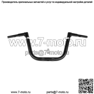 Руль Ape Hanger Bar, высота 12 дюймов, высота 1 1/4 дюйма, подходит для Harley Heritage Softail FLSTC (для: Harley-Davidson)