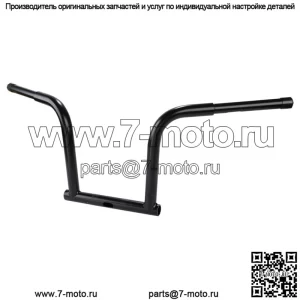 Руль высотой 12 дюймов, высота 1,25 дюйма, подходит для Harley Dyna Low Rider FXLR Wide Glide FXDWG США (для: Harley-Davidson)