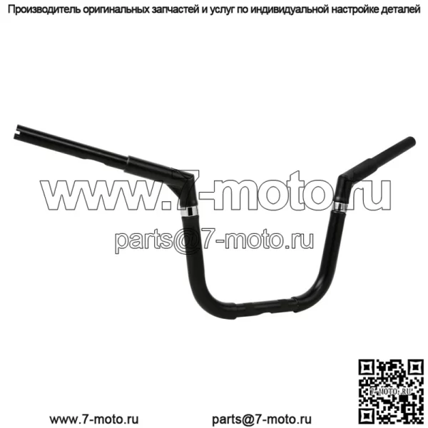 Регулируемый руль с высотой 12 дюймов, высотой 1-1/4 дюйма, подходит для Harley Sportster XL1200X 2010 года выпуска (для: Harley-Davidson)