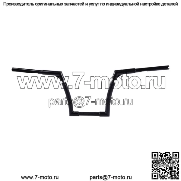 Руль APE с подъемом 12 дюймов подходит для Harley FXST Sportster XL 883 1200 Dyna Lowrider (для: Harley-Davidson)