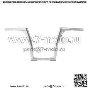 14-дюймовая вешалка для руля Fat 1 1/4 дюйма, подходит для Harley Dyna Softail Sportster XL США (для: Harley-Davidson)