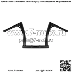 Руль с подвеской Ape 14 дюймов, 1 1/4 дюйма, подходит для Harley Dyna Street Fat Bob FXLR (для: Harley-Davidson)