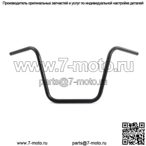 Руль Ape Hanger 14 дюймов с высотой 1 дюйм подходит для Harley Softail Sportster 883 1200 Dyna (для: Harley-Davidson)