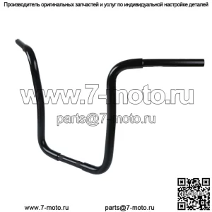 14-дюймовая ручка руля Ape с высотой 1-1/4 дюйма подходит для Harley Sportster Softail FLST (для: Harley-Davidson)