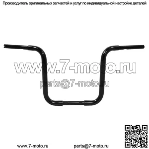 Руль с подвеской Ape 14 дюймов, высота 1-1/4 дюйма, подходит для Harley Softail Sportster XL Custom (для: Harley-Davidson)
