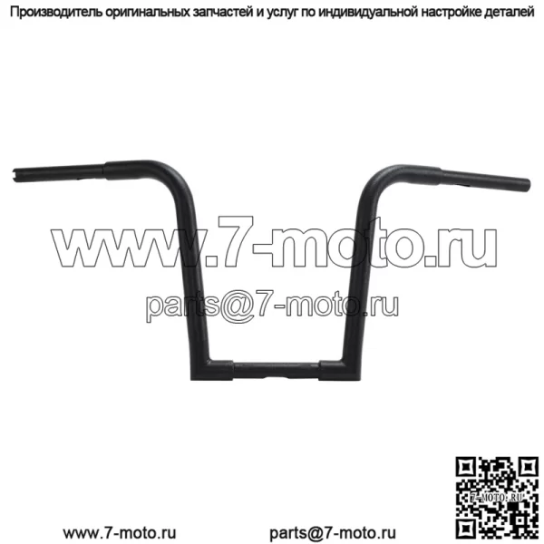 14-дюймовая вешалка Rise Ape, руль 1-1/4 дюйма, подходит для Harley Softail Sportster XL883 (для: Harley-Davidson)