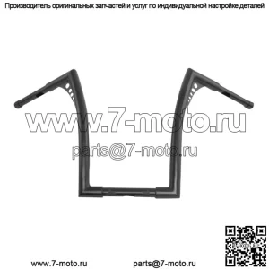 16-дюймовая вешалка для руля Fat 1 1/4 дюйма, подходит для Harley Sportster XL Softail FLST (для: Harley-Davidson)