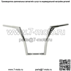 16-дюймовая подвеска на руль толщиной 1 1/4 дюйма, подходит для Harley Sportster XL 1200 883 на заказ (для: Harley-Davidson)