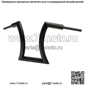 Руль Ape Hanger 16 дюймов с высотой 2 дюйма подходит для Harley Road King Sportster 1200 Custom (для: Harley-Davidson)