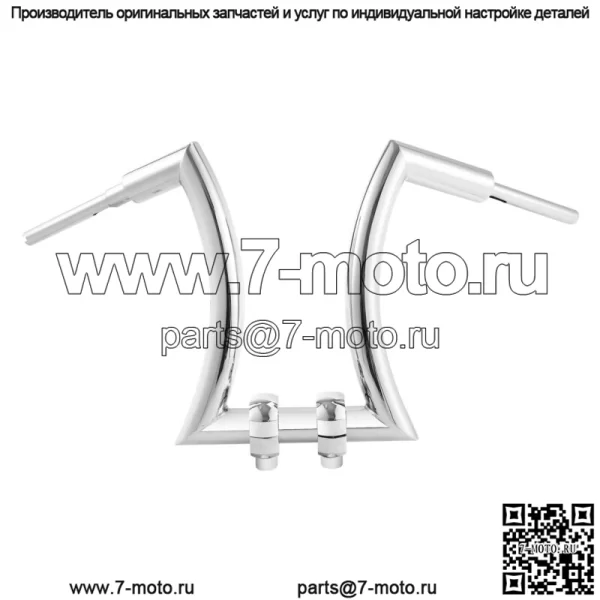 16-дюймовая подвеска на руль Rise Ape 2 дюйма и подставка для Harley Heritage Softail Fatboy (для: Harley-Davidson)