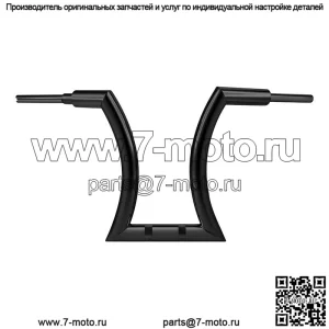 Руль с подвеской Ape 18 дюймов, 2 дюйма, подходит для Harley Touring Road King Sportster (для: Harley-Davidson)