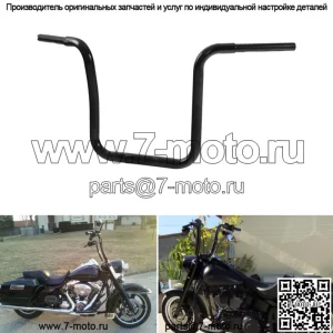 18-дюймовая вешалка Rise Ape Fat 1,25 дюйма, руль подходит для Harley FLST FXST Sportster XL883