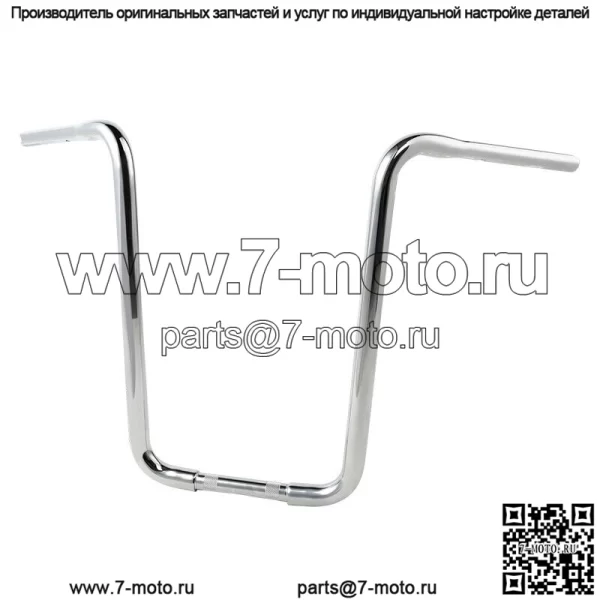 19-дюймовая вешалка Rise Ape, руль 1-1/4 дюйма, подходит для Harley Sportster XL Custom 82-13 12 (для: Harley-Davidson)