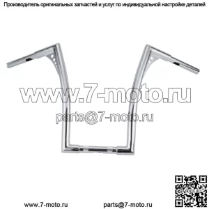 20-дюймовый подвесной руль Rise Ape 1,25 дюйма подходит для Harley Heritage Softail Sportster (для: Harley-Davidson)