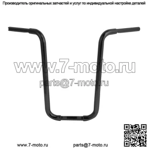 20-дюймовая подвеска на руль Rise Ape 1-1/4 дюйма подходит для Harley FLST FXST Sportster XL1200