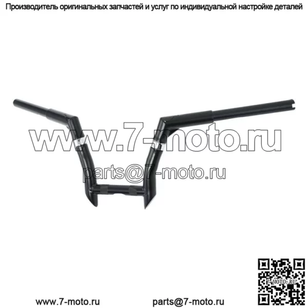 Регулируемый руль высотой 8 дюймов, высота 32 мм, подходит для Harley Softail FLS FLSTC FLSTF 00-17 (для Harley-Davidson)