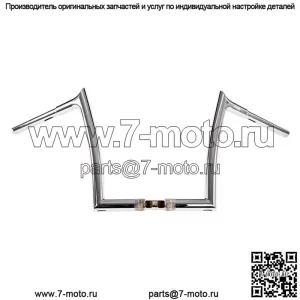 Fat Baggers Inc. 1-1/4" EZ Установить заостренный верхний руль для Harley