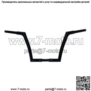Fat Baggers Inc. Руль EZ с плоским верхом 1 1/4 дюйма
