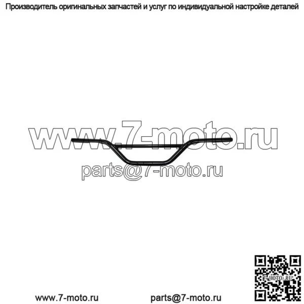 Руль TC Bros Enduro 1 дюйм