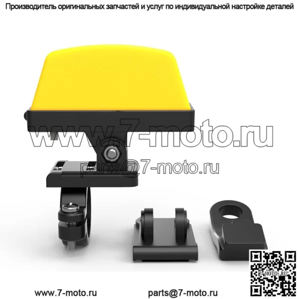 Лампа Мо, мотоцикл, модифицированный шлем, декоративная лампа, электромобиль, теленок, такси, зарядка, хвостовая коробка, предупреждение - Image 2
