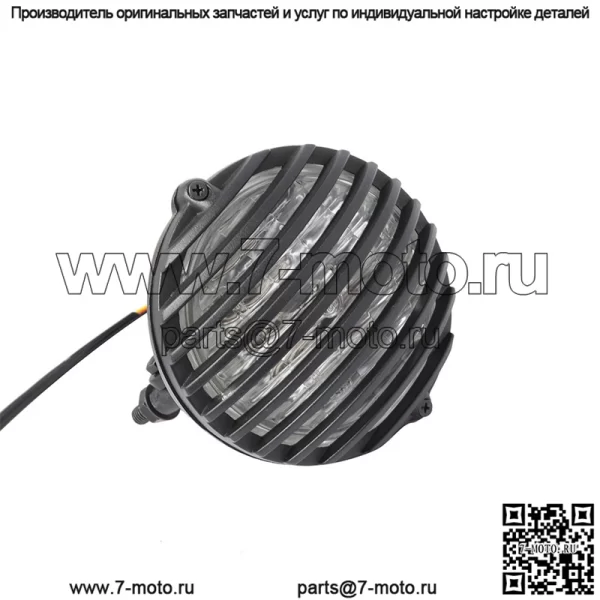 Аксессуары для мотоциклов Harley модифицированные ретро фары Lanshan CG GN H4 фары дальнего и ближнего света - Image 3