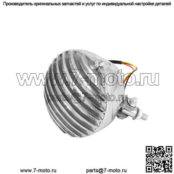 Аксессуары для мотоциклов Harley модифицированные ретро фары Lanshan CG GN H4 фары дальнего и ближнего света - Image 4