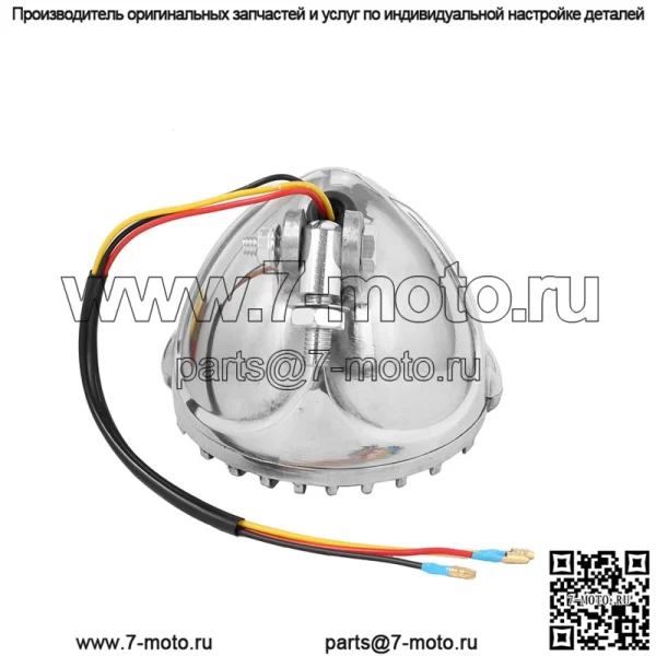 Аксессуары для мотоциклов Harley модифицированные ретро фары Lanshan CG GN H4 фары дальнего и ближнего света - Image 5