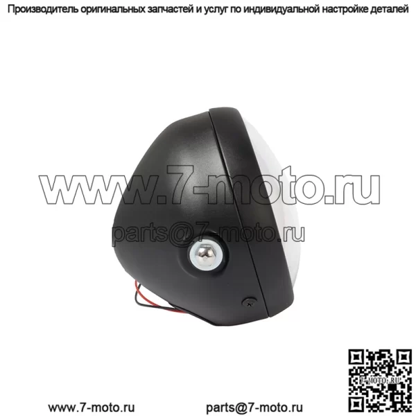 Модифицированные светодиодные ретро-фары для мотоцикла GN125, ретро-металлические фары, светодиодные фары Harley, фары Harley - Image 5