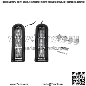Аксессуары для мотоциклов Harley, большие планеры, уличные планеры, модифицированные задние боковые фонари, боковые фонари, сигнальные лампы на крыльях